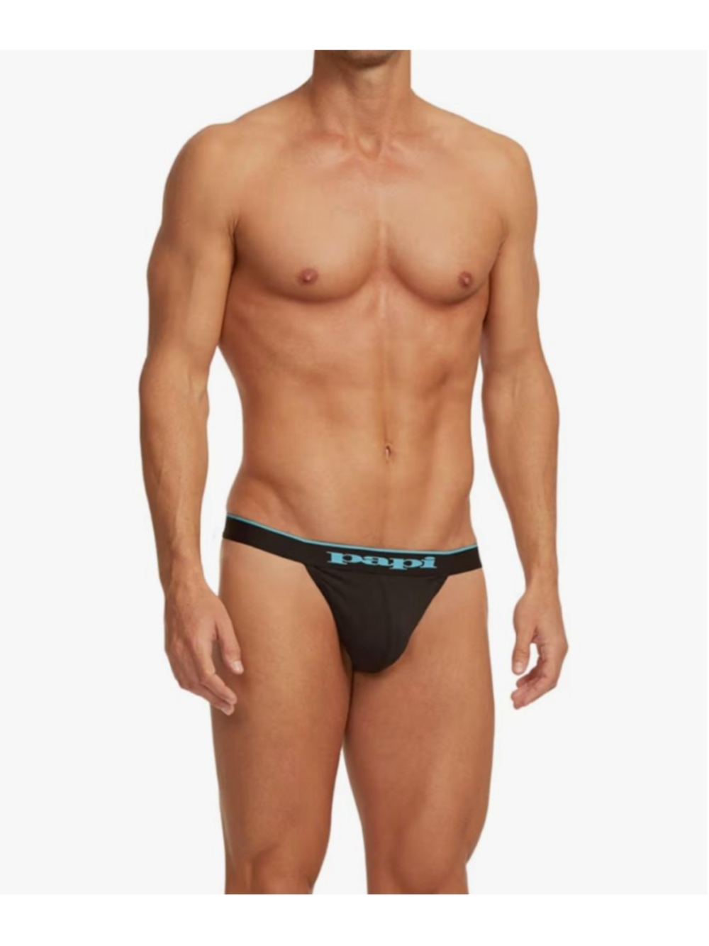 Men's Papi Thongs L Black Blue 3-Pack